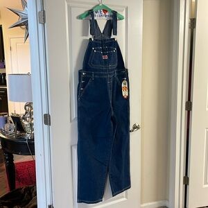 Vintage “looking” denim bib overalls NWT